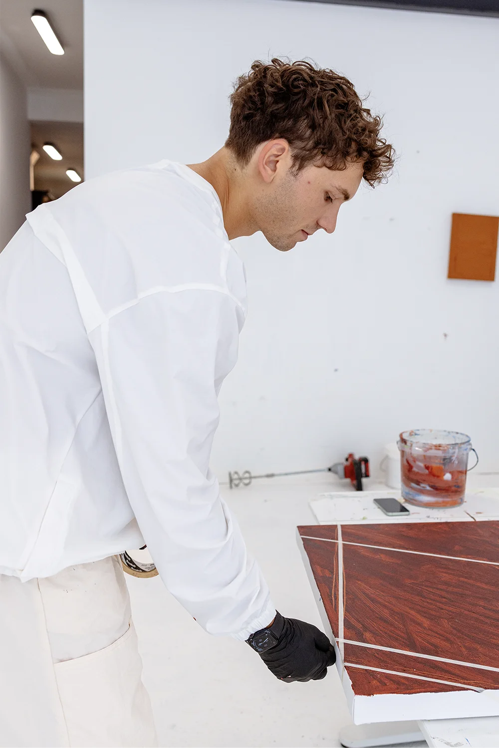 Werner Bronkhorst's The 'Crack' Collection art production process