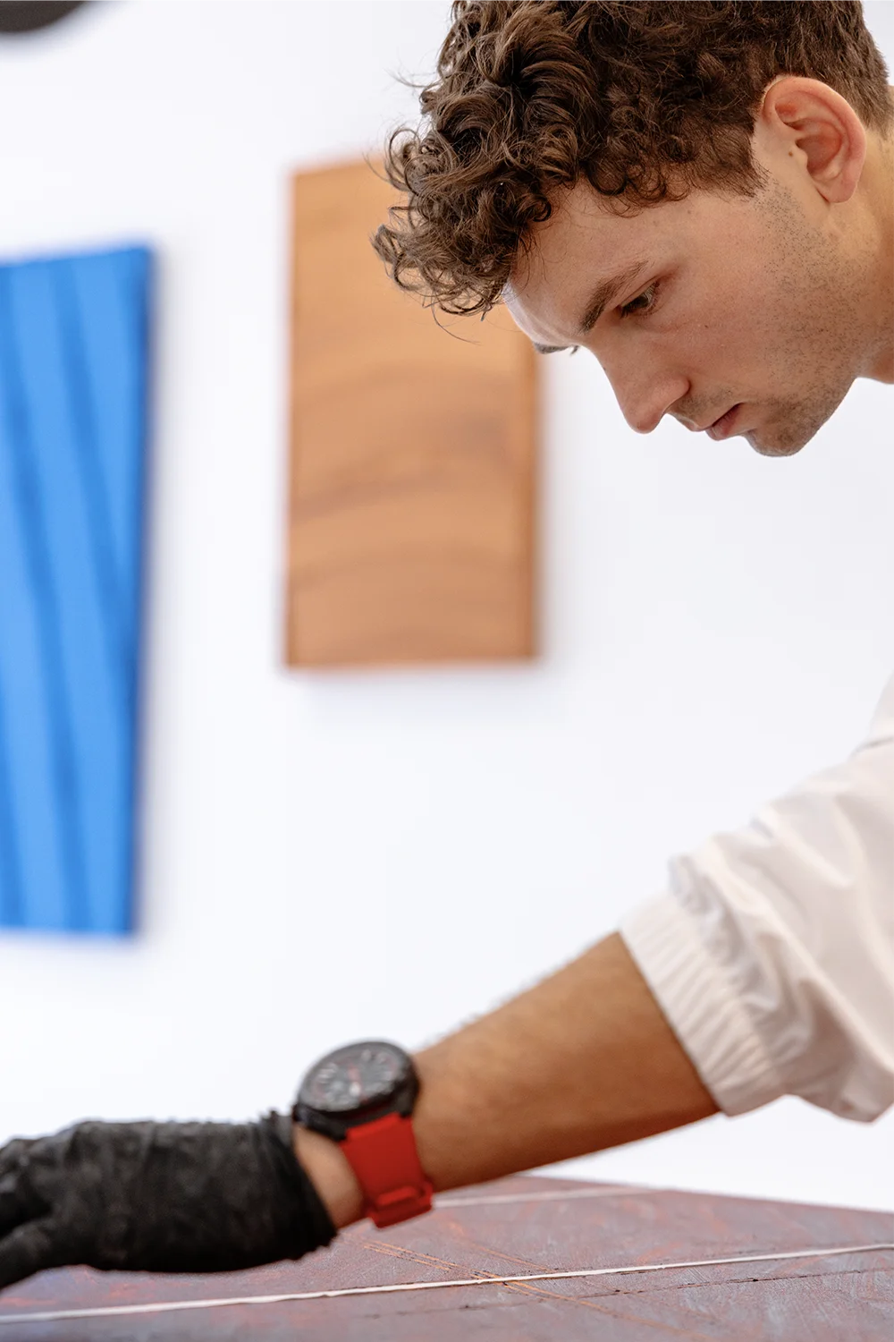 Werner Bronkhorst's The 'Crack' Collection art production process