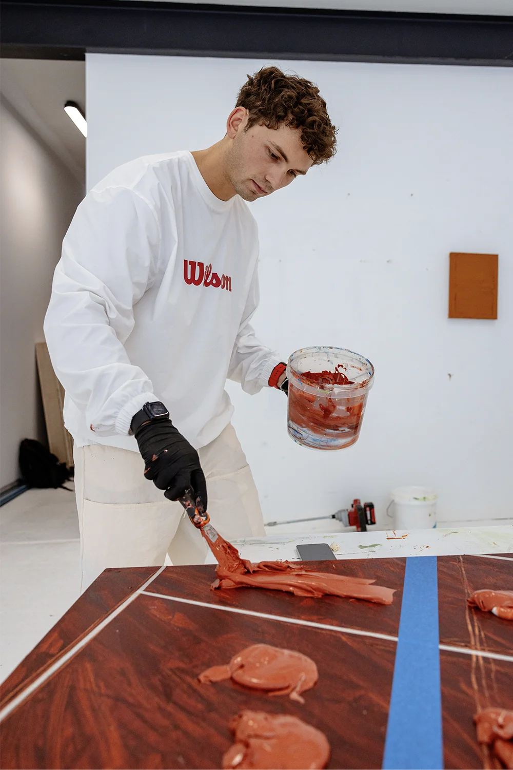 Werner Bronkhorst's The 'Crack' Collection art production process