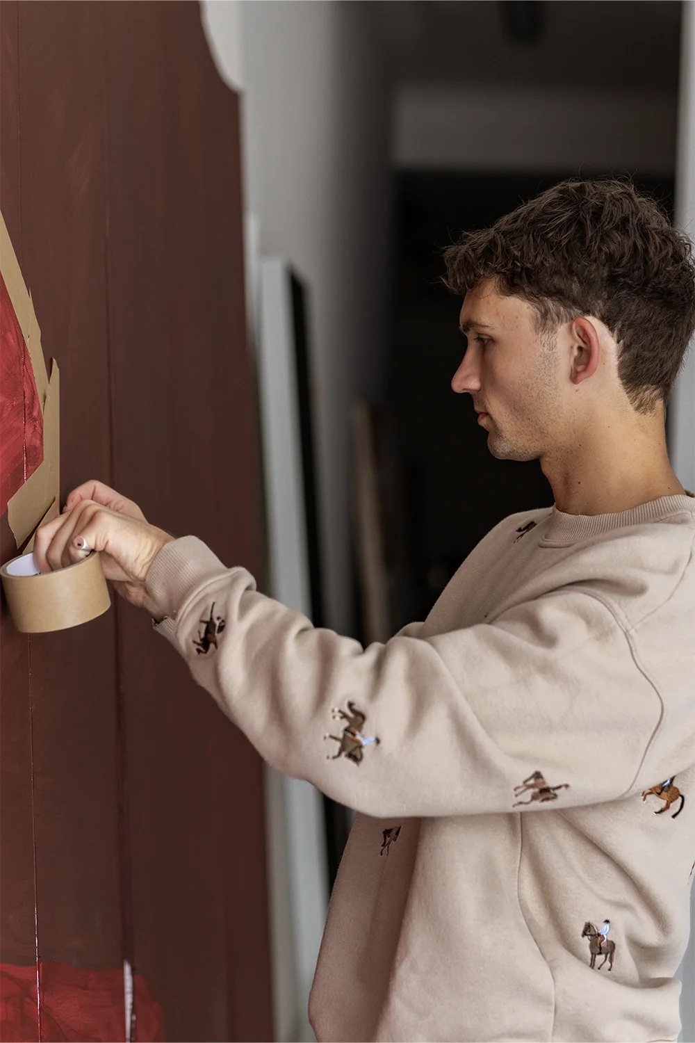 Werner Bronkhorst's The 'Crack' Collection art production process