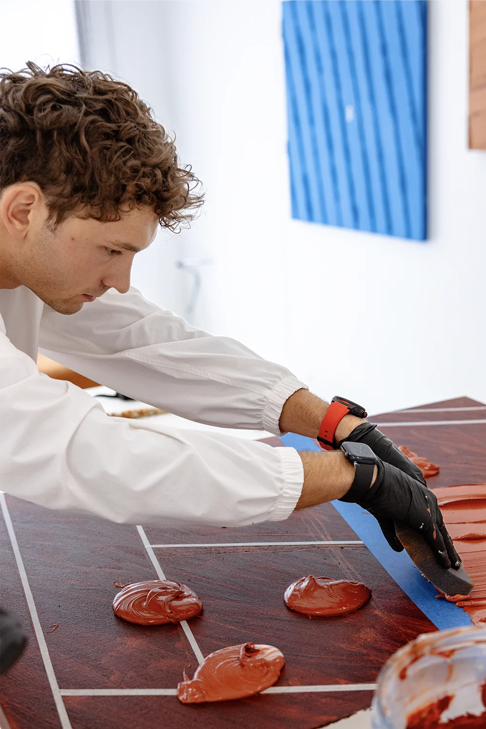 Werner Bronkhorst's The 'Crack' Collection art production process