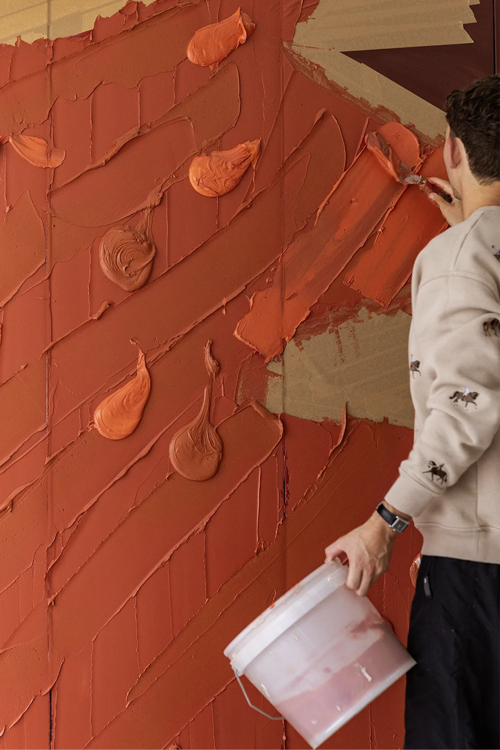 Werner Bronkhorst's The 'Crack' Collection art production process