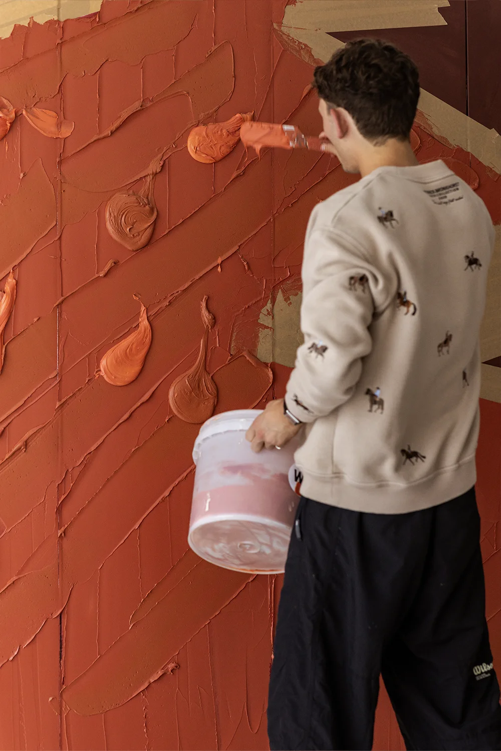 Werner Bronkhorst's The 'Crack' Collection art production process