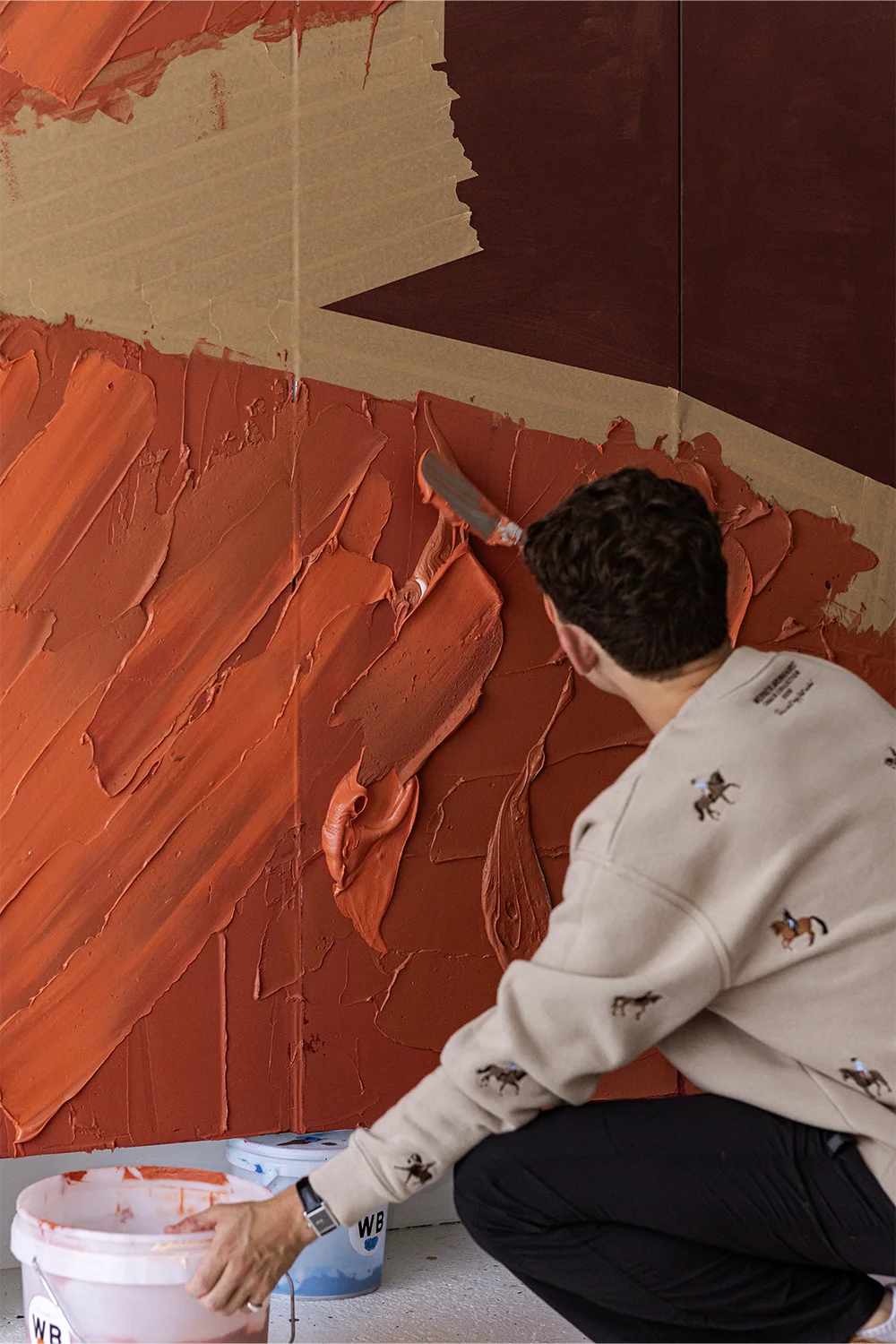 Werner Bronkhorst's The 'Crack' Collection art production process