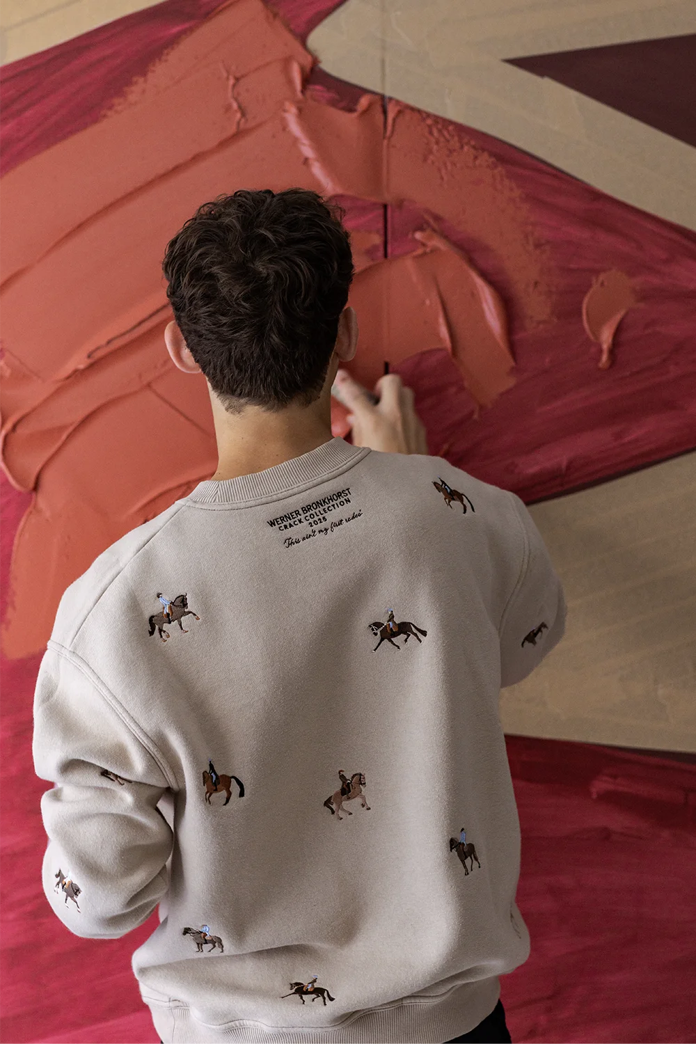 Werner Bronkhorst's The 'Crack' Collection art production process