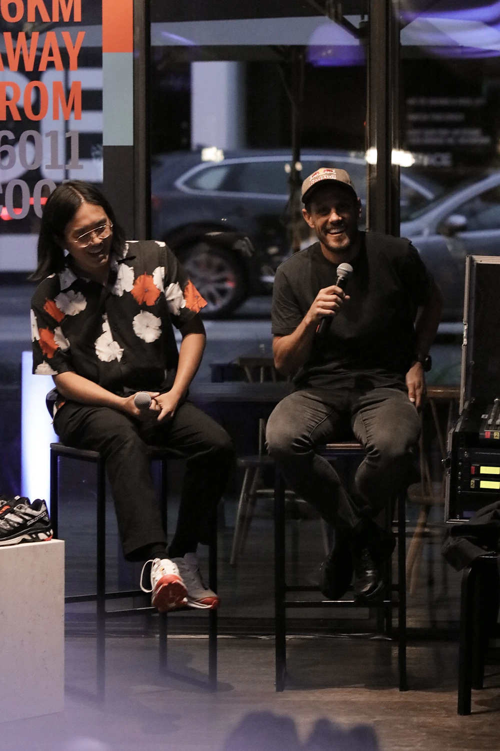 Salomon Sportstyle Event 2020: Woody from Sneaker Freaker discusses trail-inspired sneakers, blending performance with streetwear innovation.