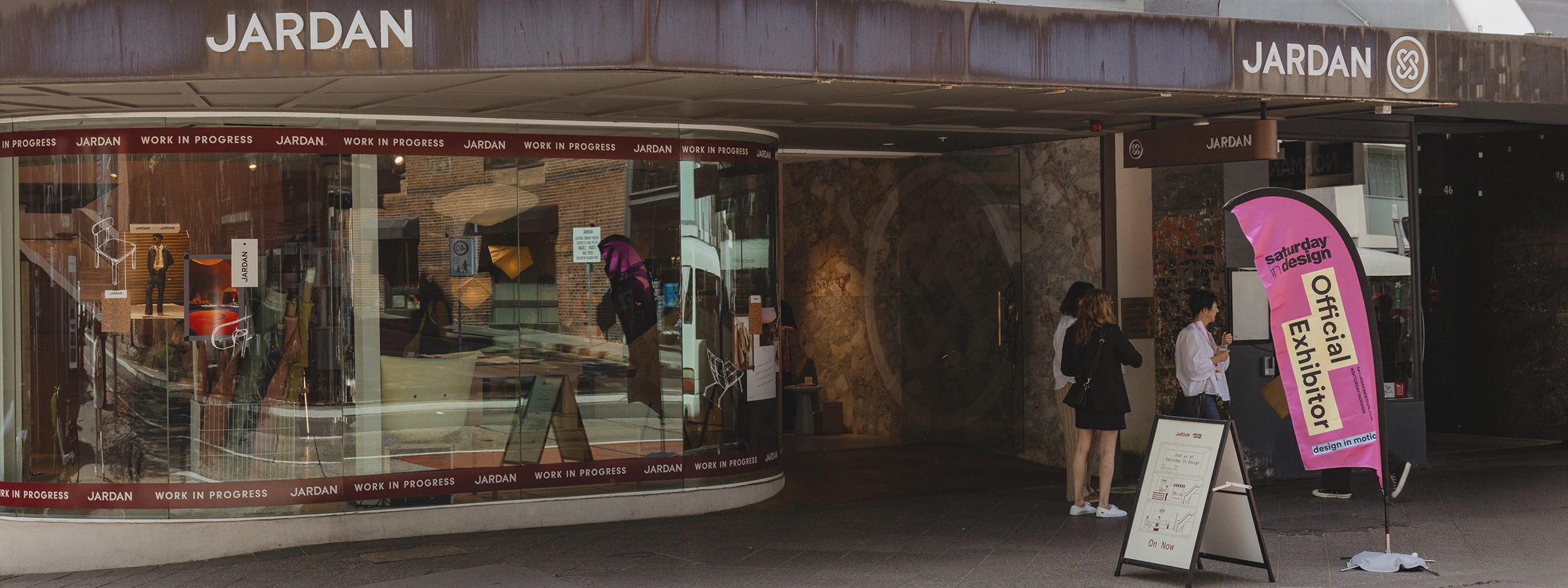 Jardan’s Sydney showroom during Saturday Indesign 2024, photographed by EDG Studios.