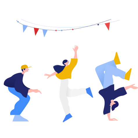 Break the ice. Engage. Bond.Through fun, social and instant games.
