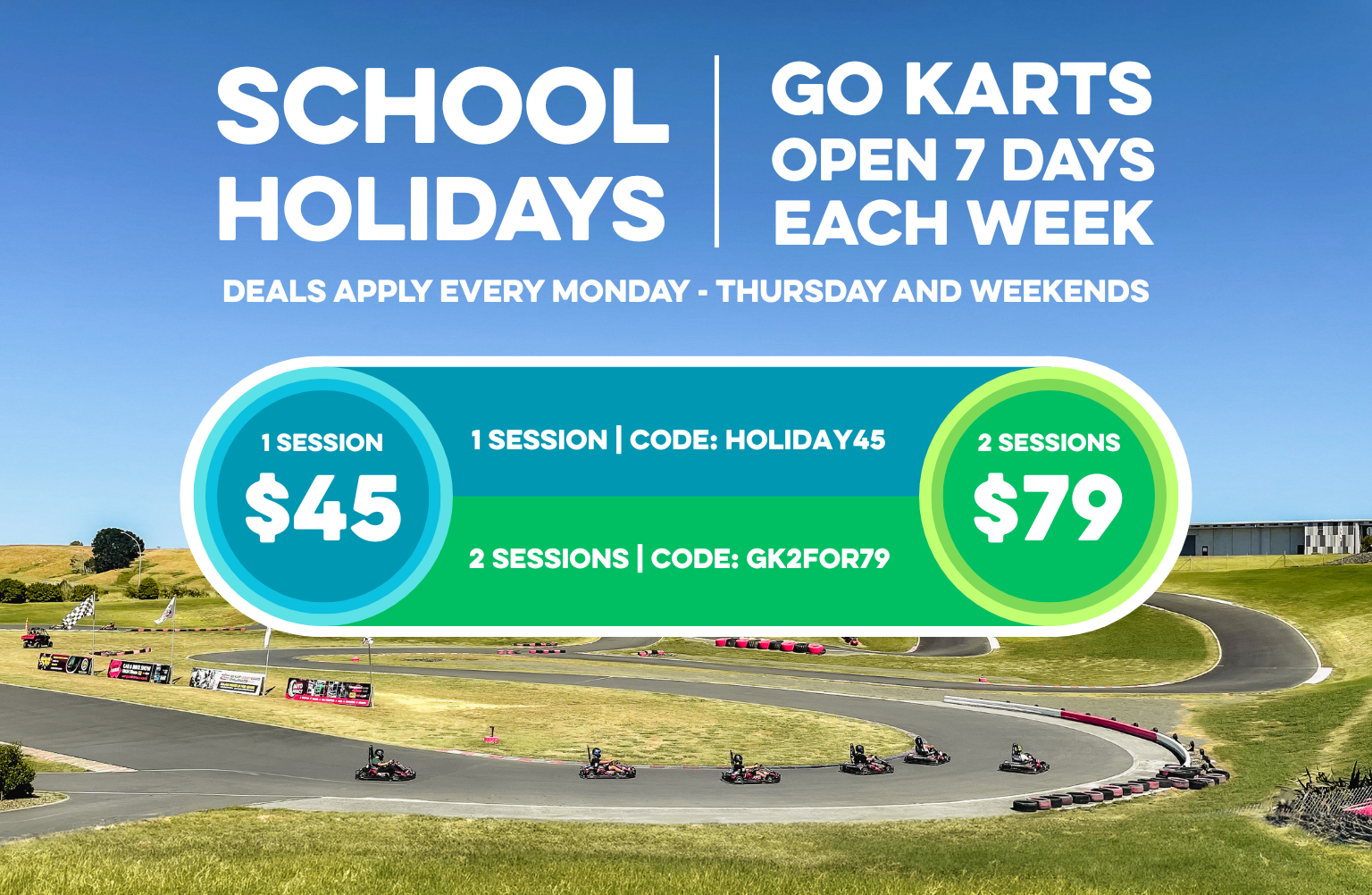 SCHOOL HOLIDAYS