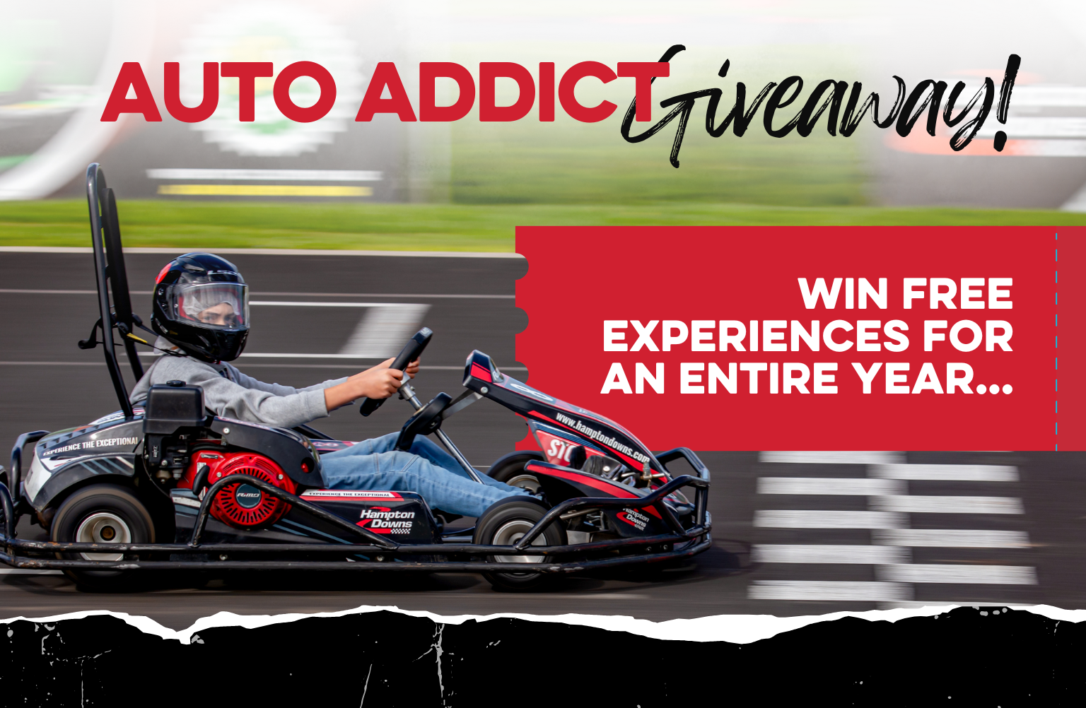 WIN A YEAR OF FREE EXPERIENCES!