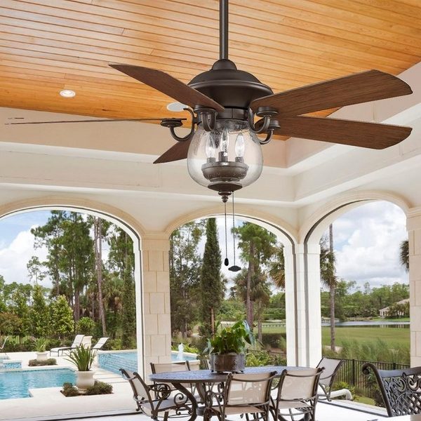 Outdoor ceiling fan