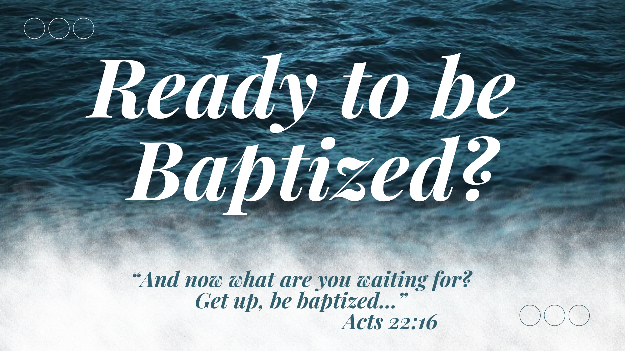 Baptism