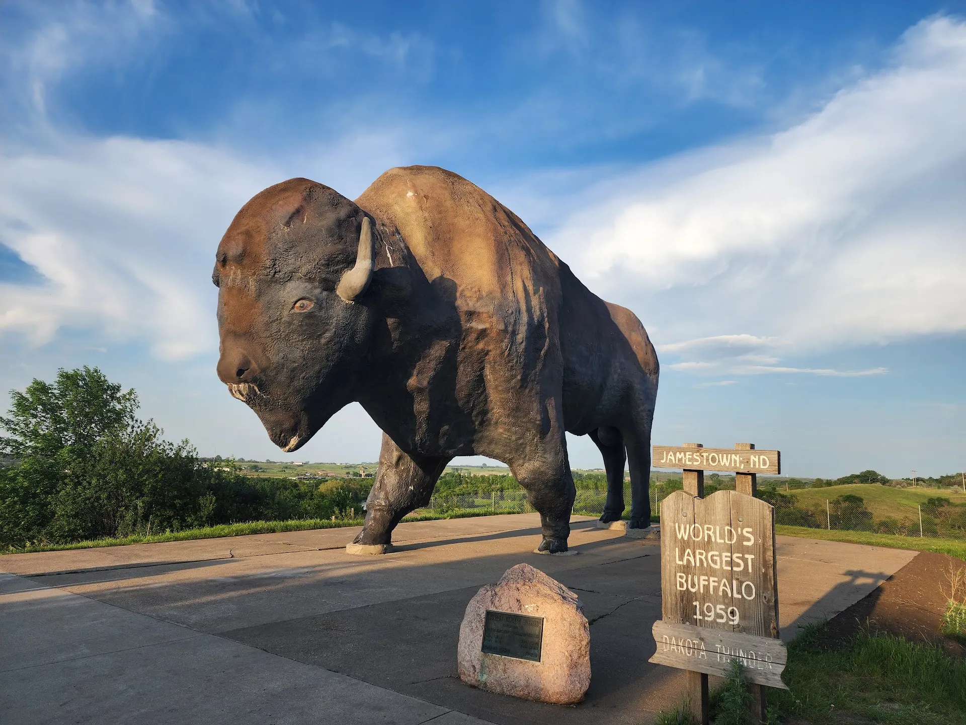World's Largest Buffalo Monument