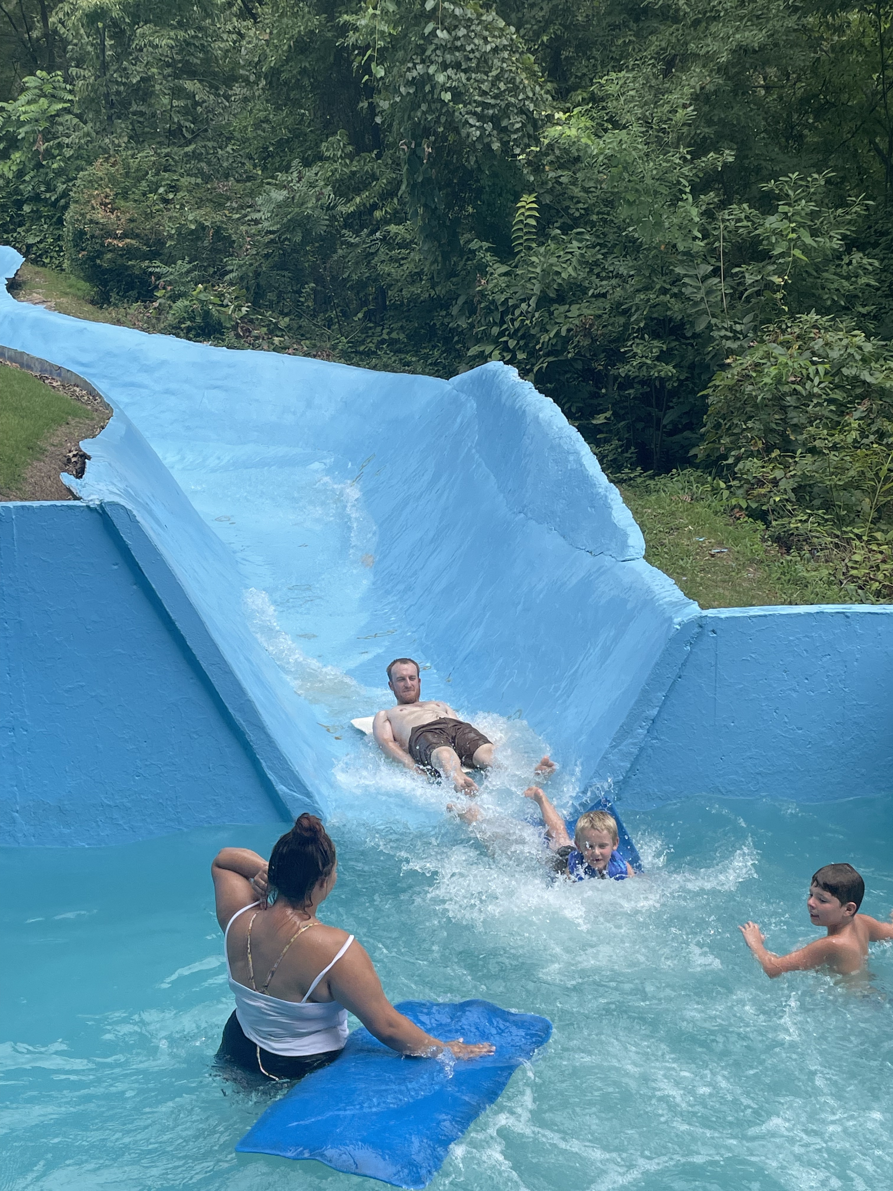 Beebe's Roaring River Waterslide Season begins Memorial Day thru labor Day.