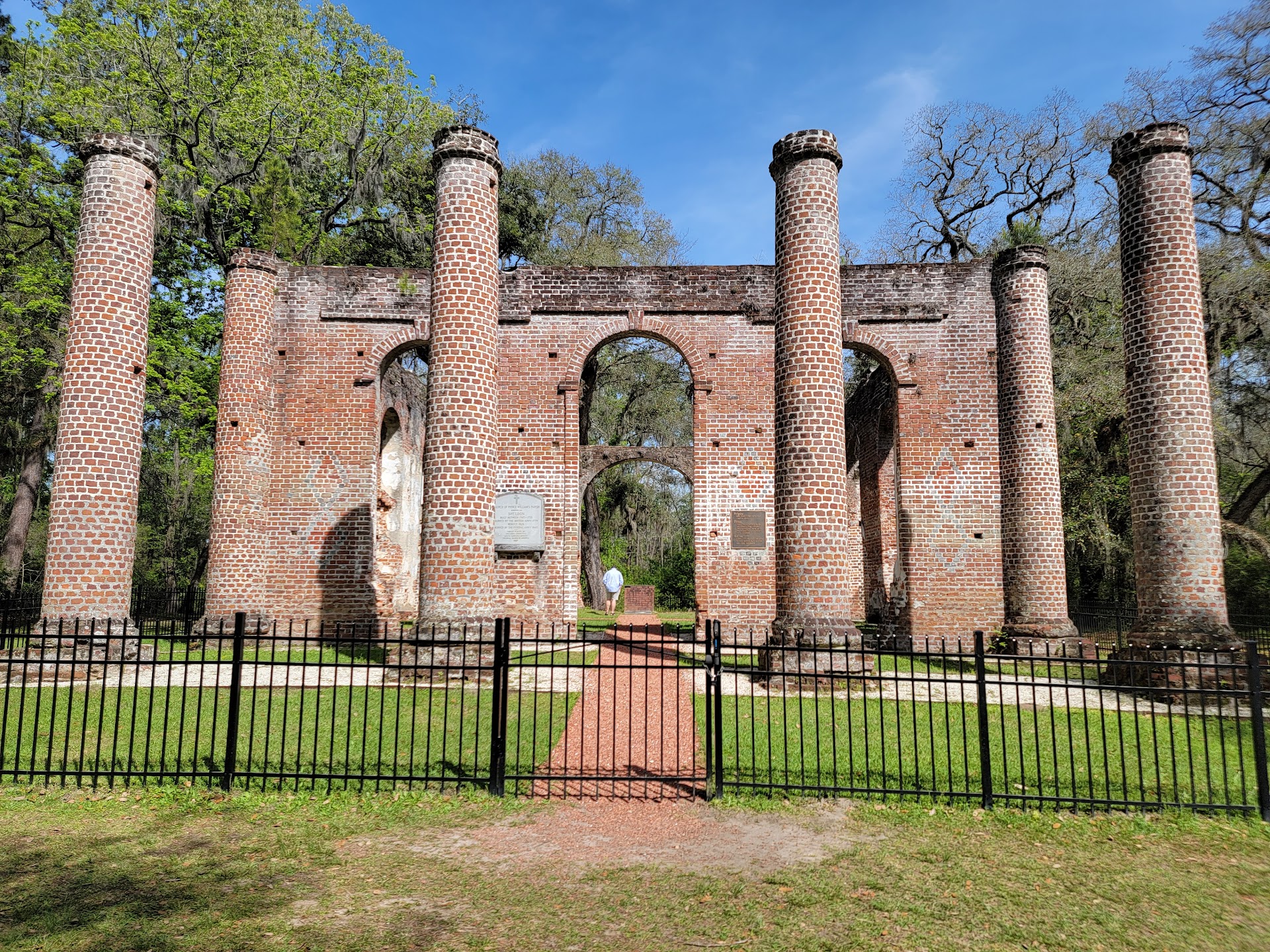 Old Sheldon Church Ruins