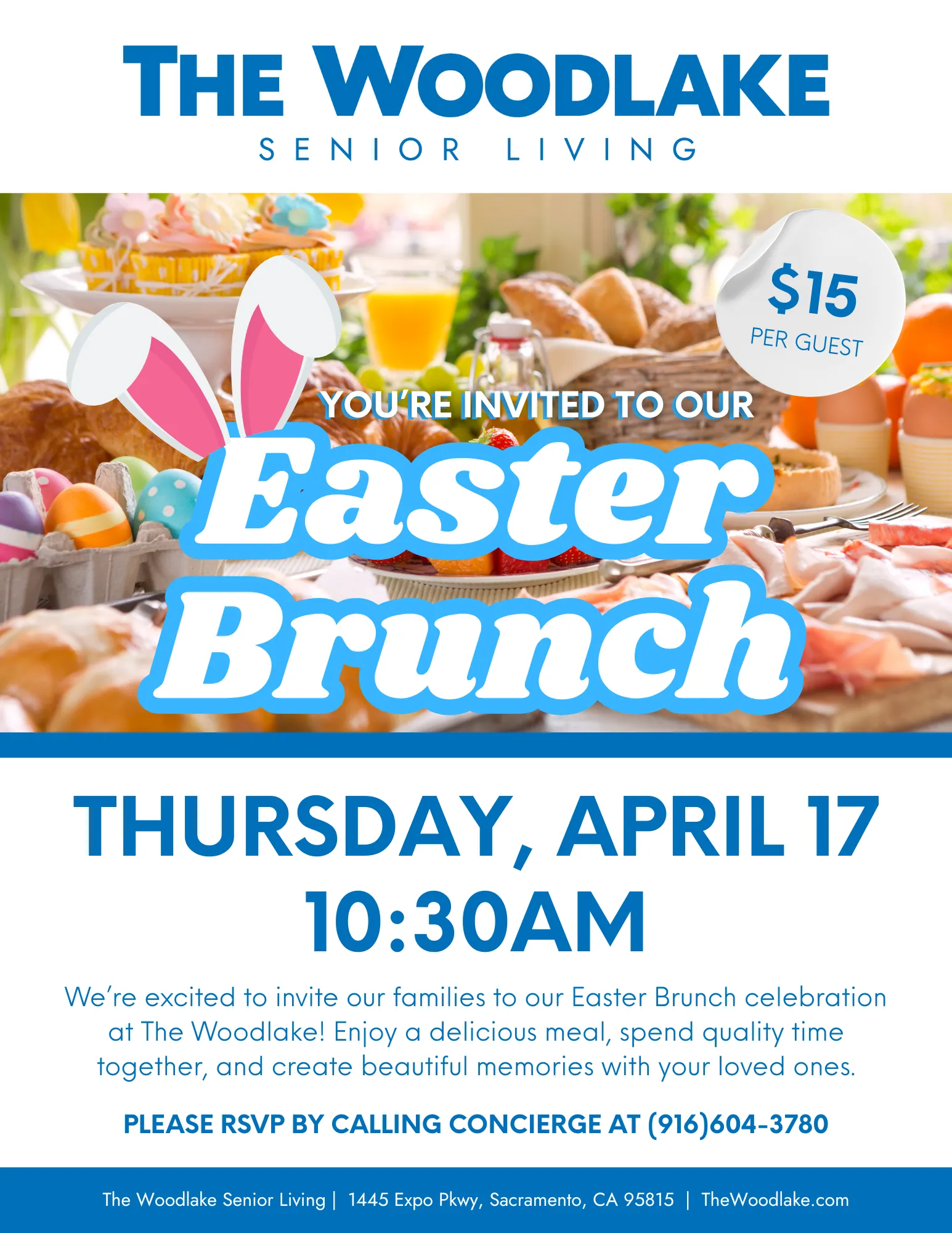 Easter Brunch at The Woodlake