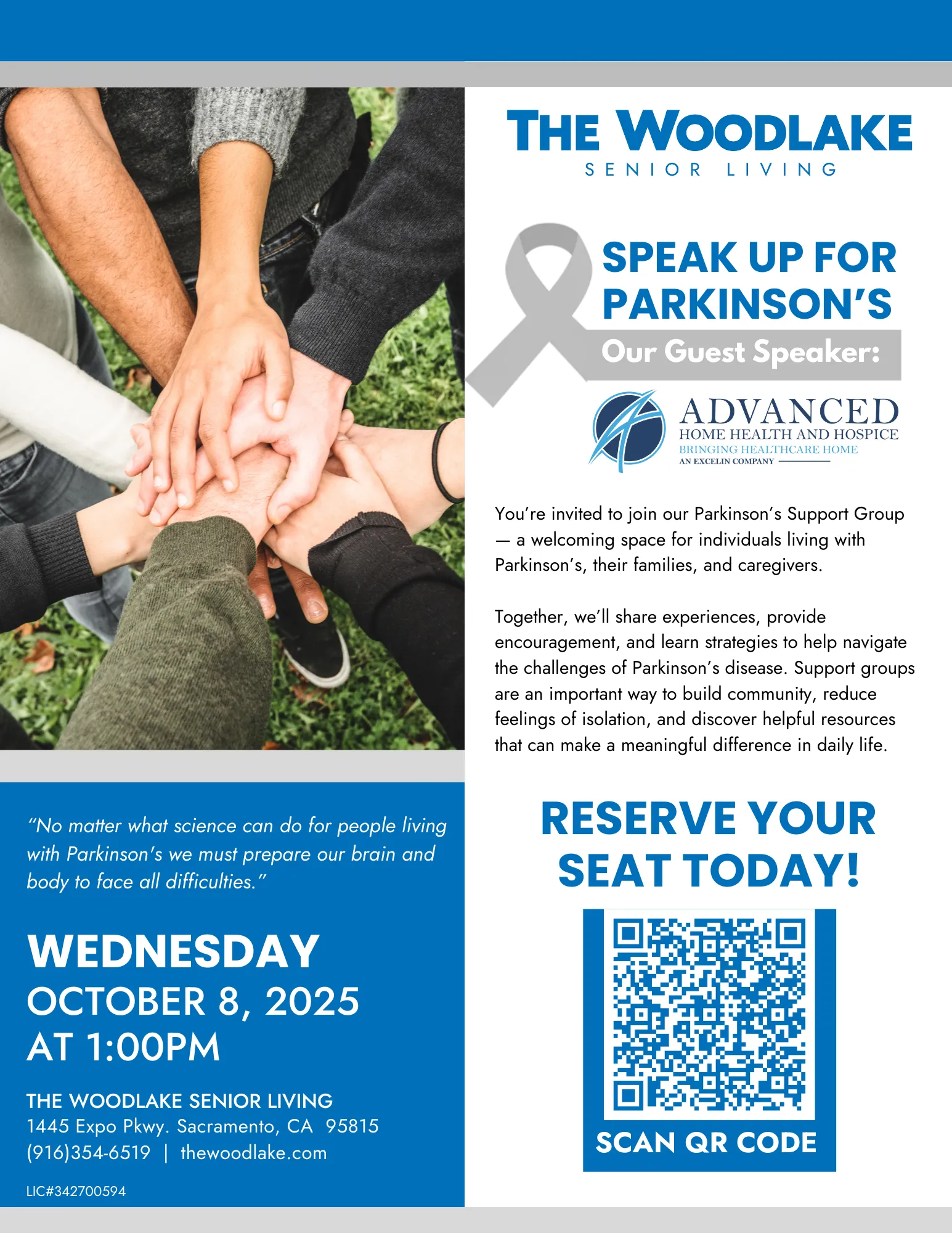Speak Up For Parkinson's Support Group