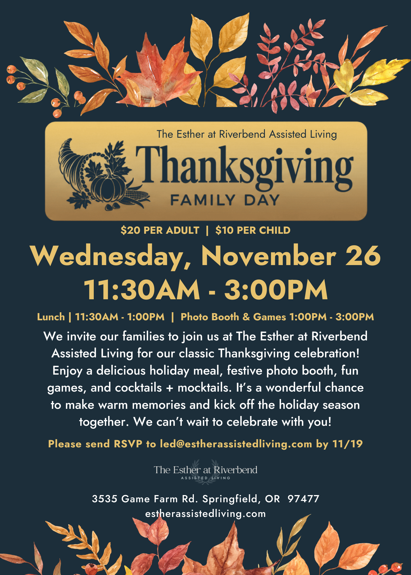 Thanksgiving Family Day