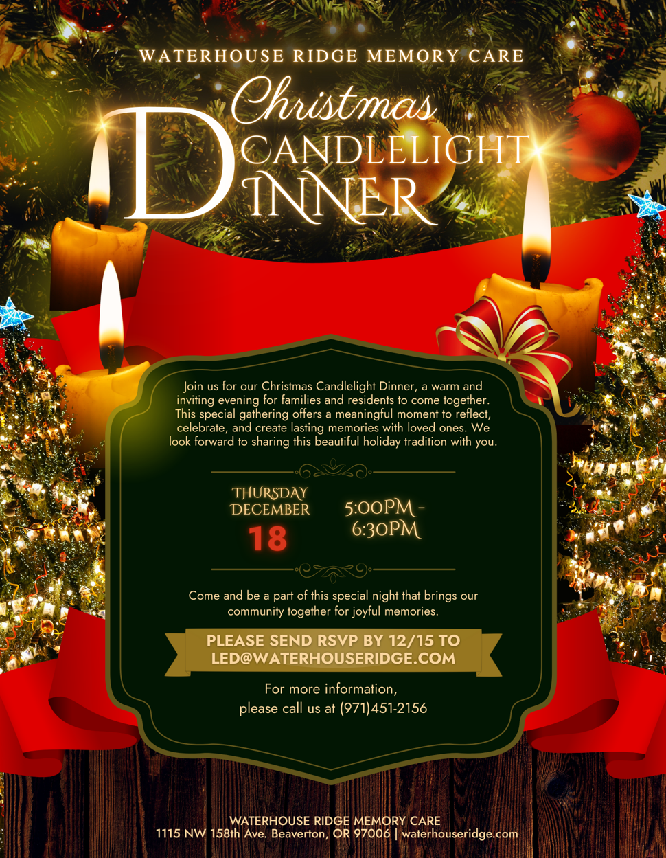 Christmas Candlelight Dinner