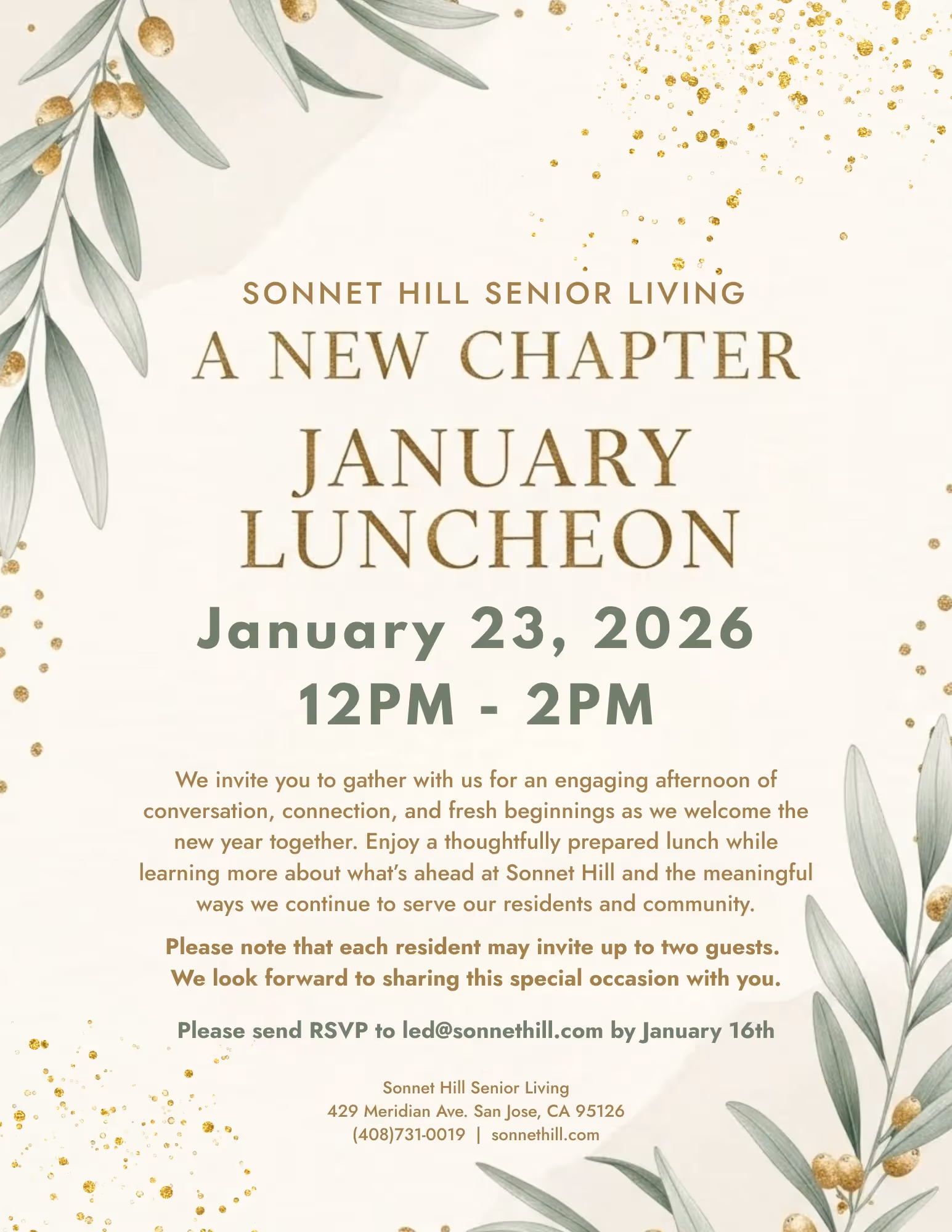 A New Chapter Luncheon