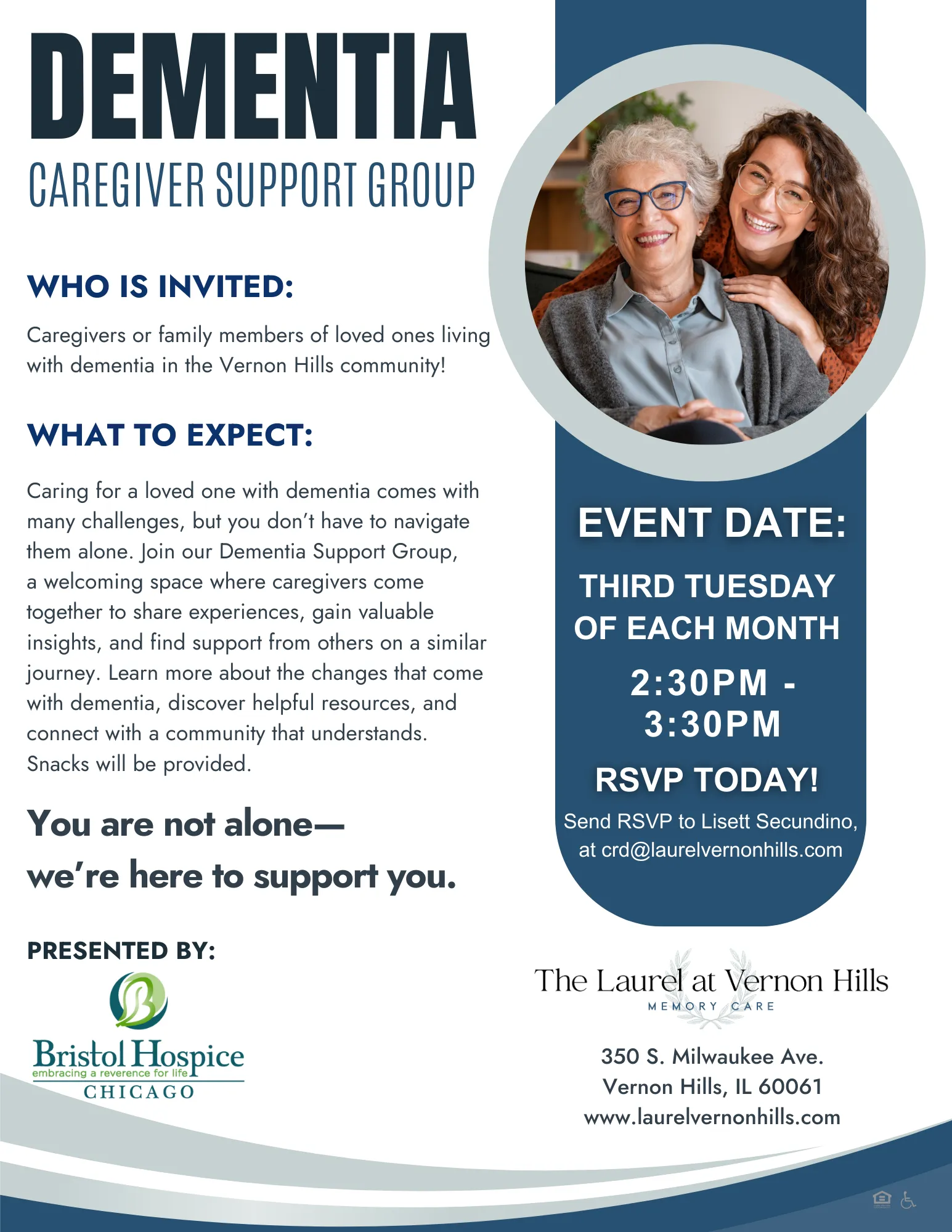 The Laurel at Vernon Hills Dementia Support Group