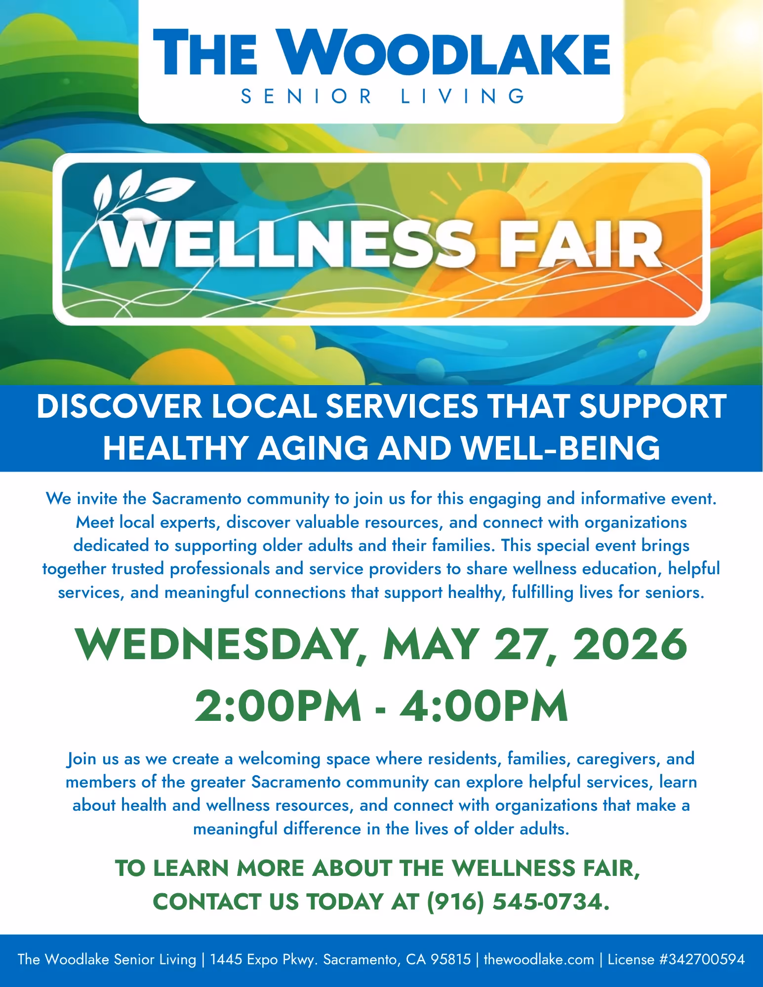 Wellness Fair in Sacramento