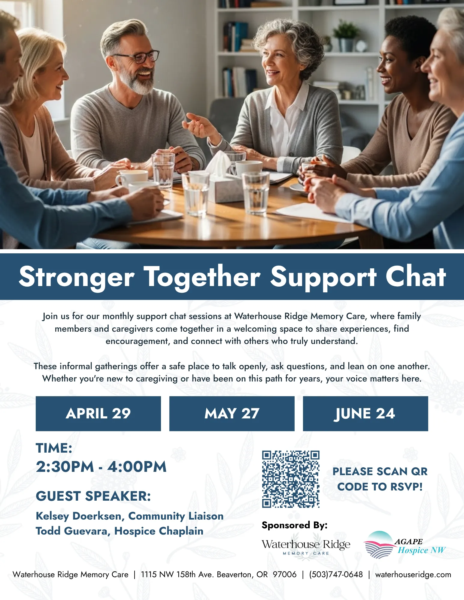 Waterhouse Ridge Support Group