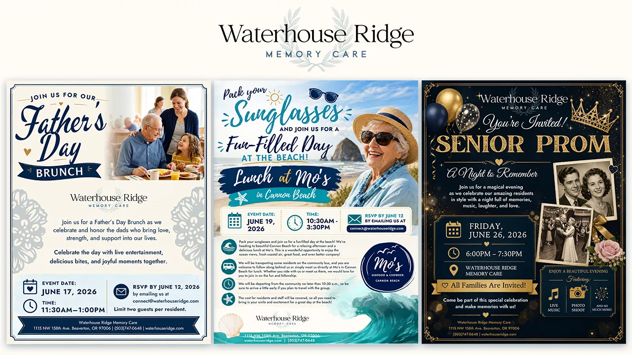 Upcoming Senior Events in Beaverton: Summer Celebrations at Waterhouse Ridge Memory Care