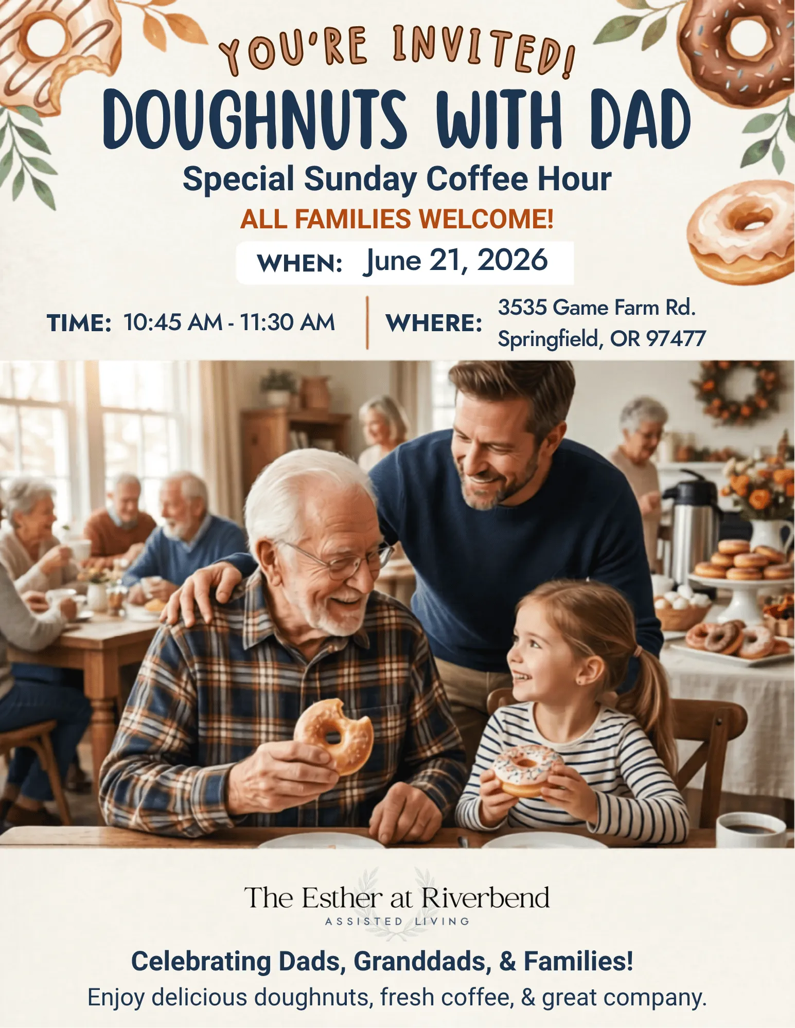 Doughnuts with Dad