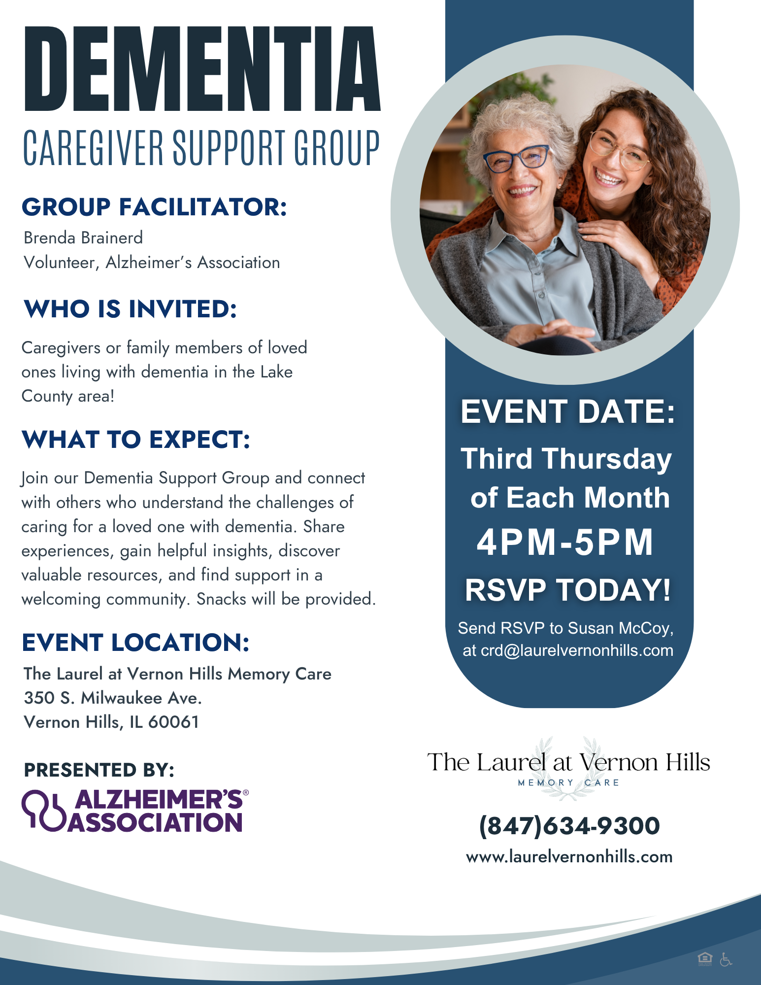 The Laurel at Vernon Hills Dementia Support Group