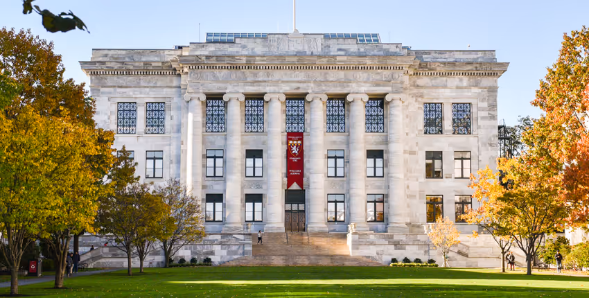 student studying for exam