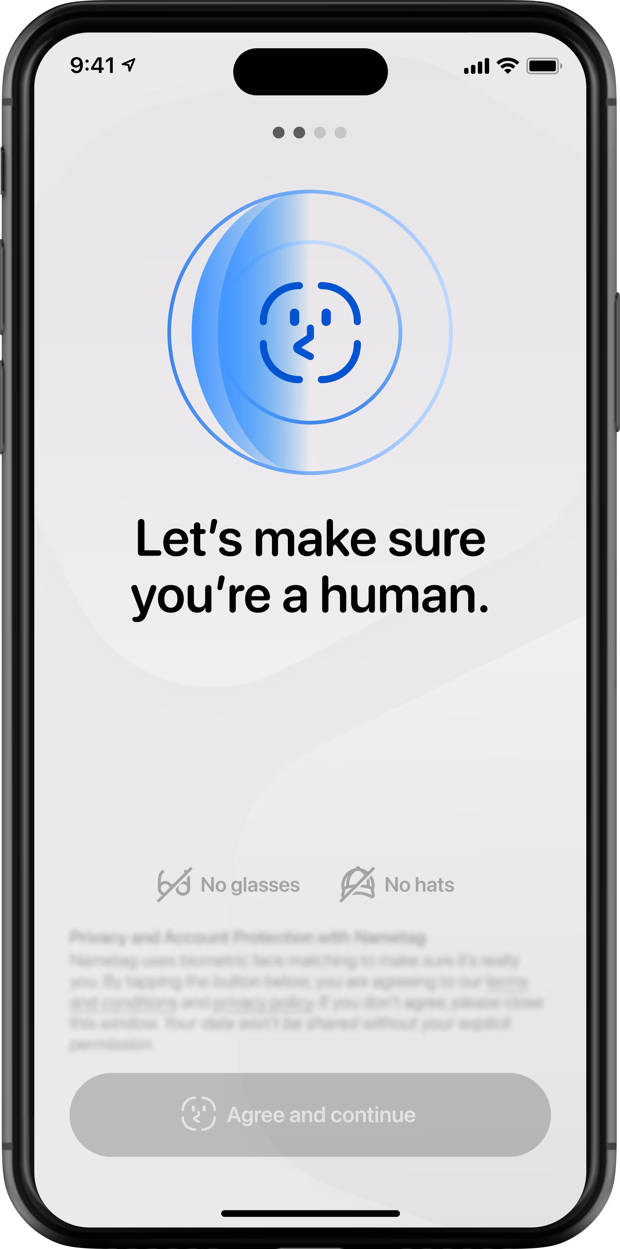 Nametag Human Liveness Check