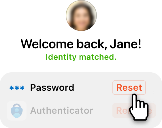 A browser window configuring a user flow for verifying identity to continue