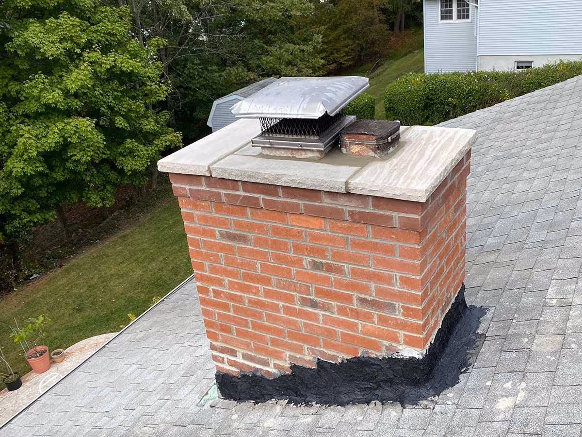Chimney brick reconstruction 