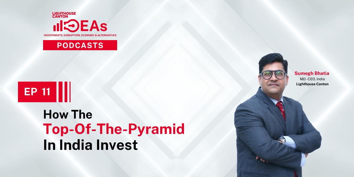 Sumegh Bhatia, Lighthouse Canton MD-CEO, appears in a podcast episode thumbnail.