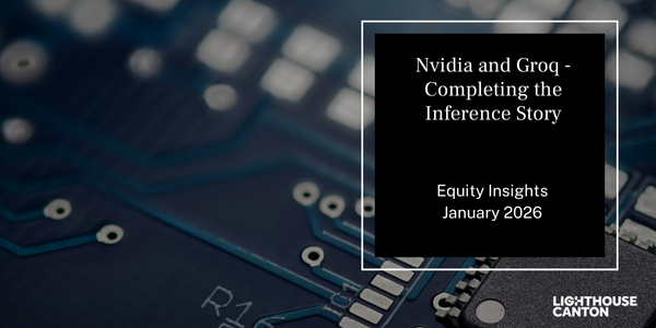 Circuit board with text overlay, Lighthouse Canton.