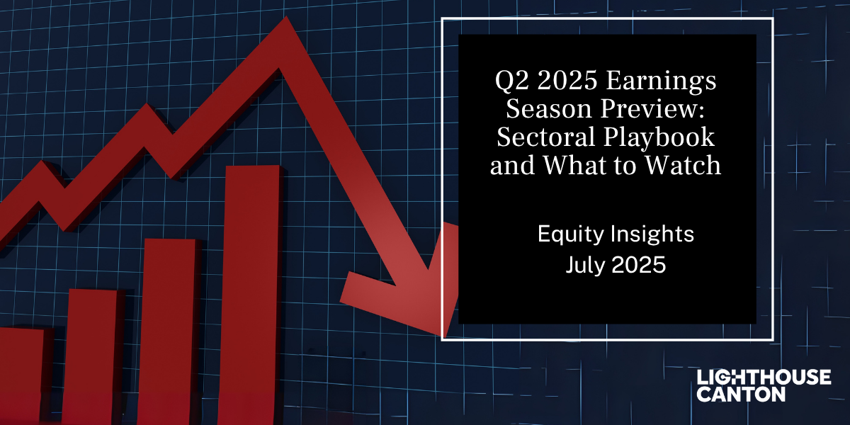 Equity Insights: Q2 2025 Earnings Season Preview graphic.