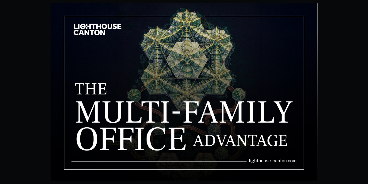 Lighthouse Canton logo, intricate geometric pattern.