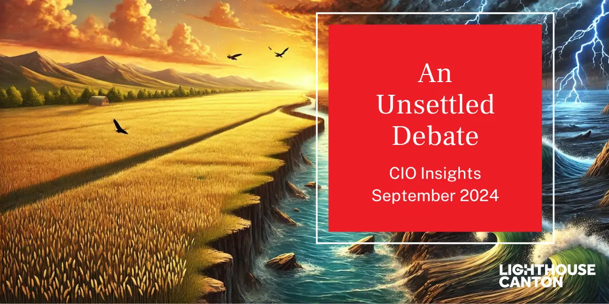 Dramatic landscape with mountains and clouds, representing the “Unsettled Debate” title.