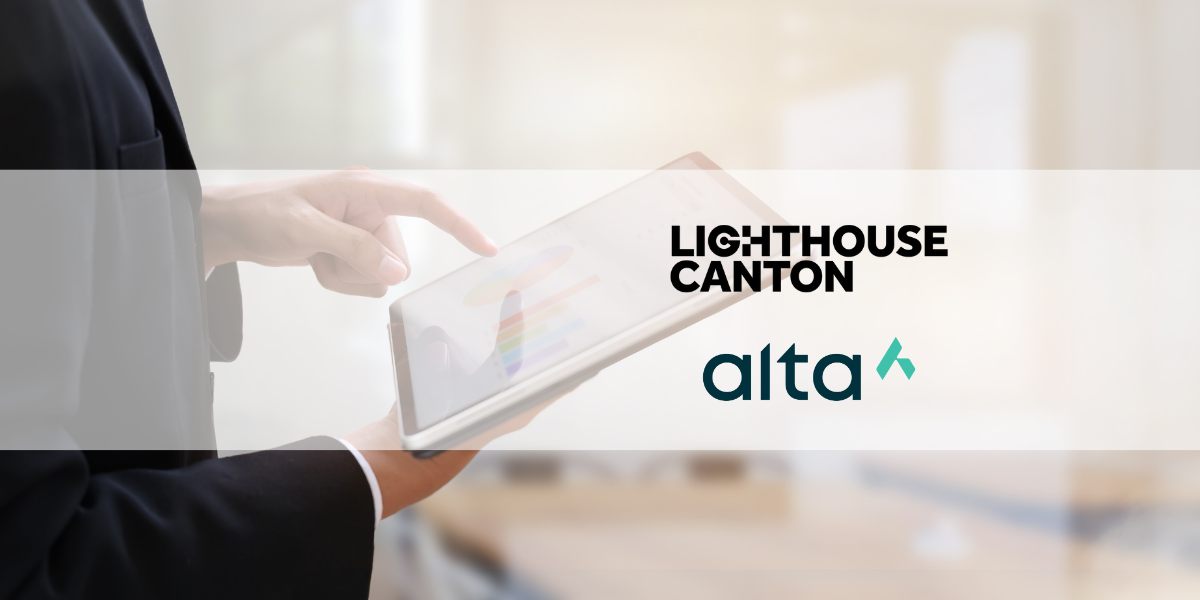 A person is holding a tablet displaying a colorful chart.