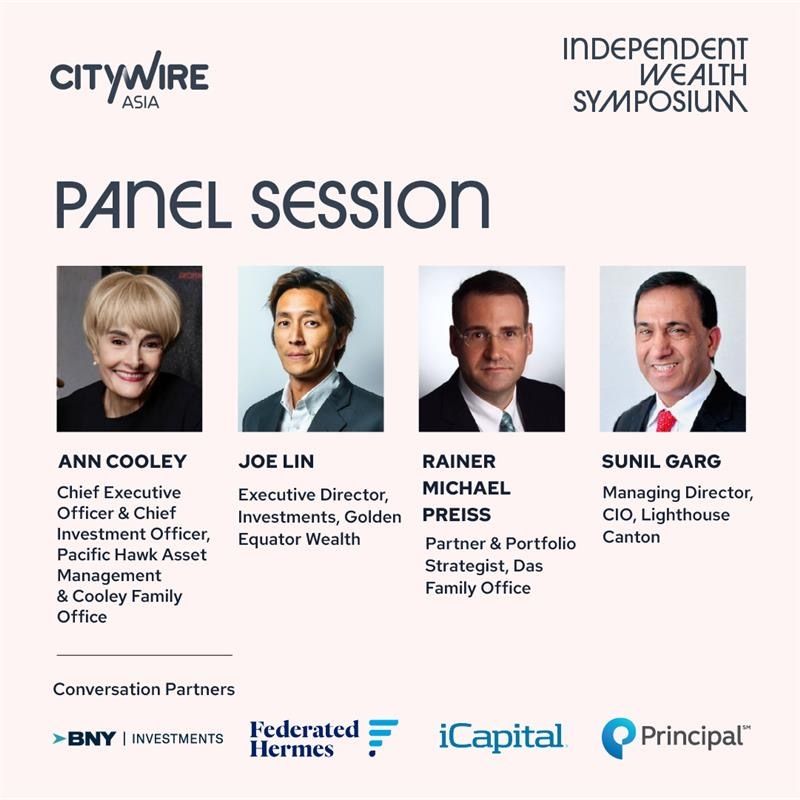 Sunil Garg attends the Citywire Independent Wealth Symposium.