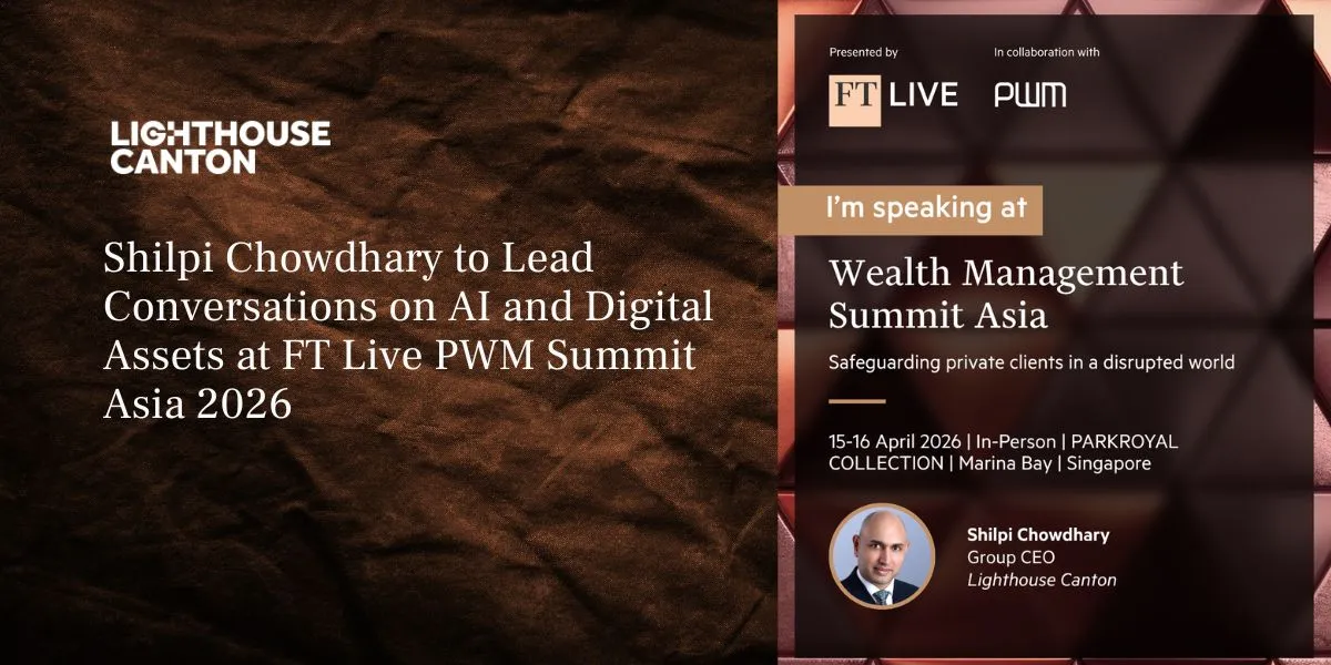 Shilpi Chowdhary leads AI and digital assets conversations at FT Live PWM Summit Asia 2026.