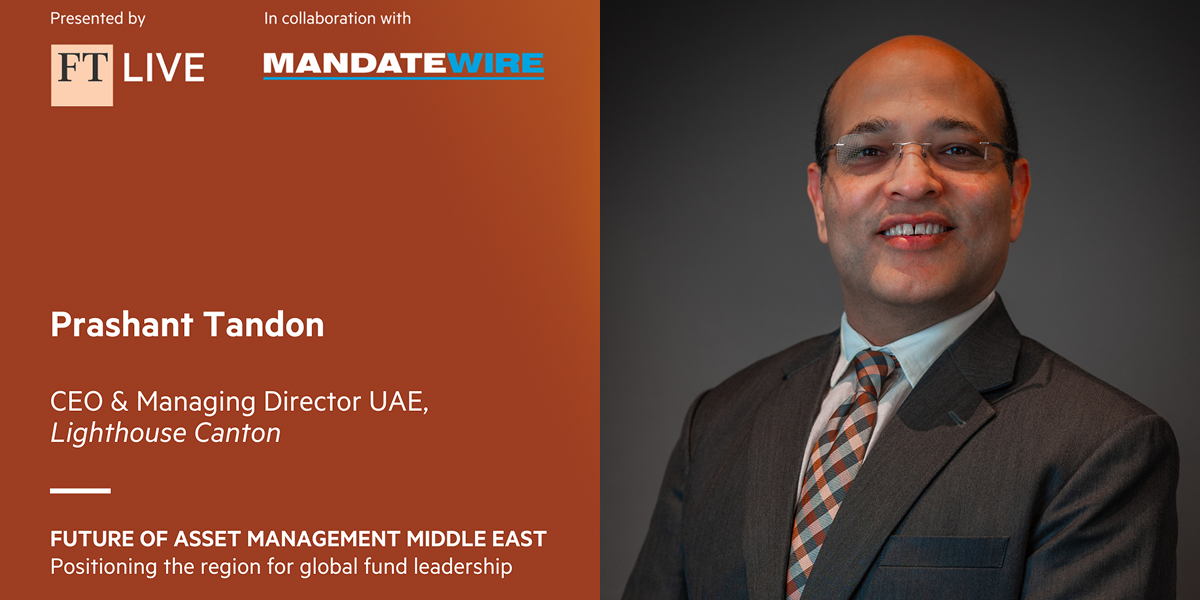 Prashant Tandon, Managing Director, UAE.