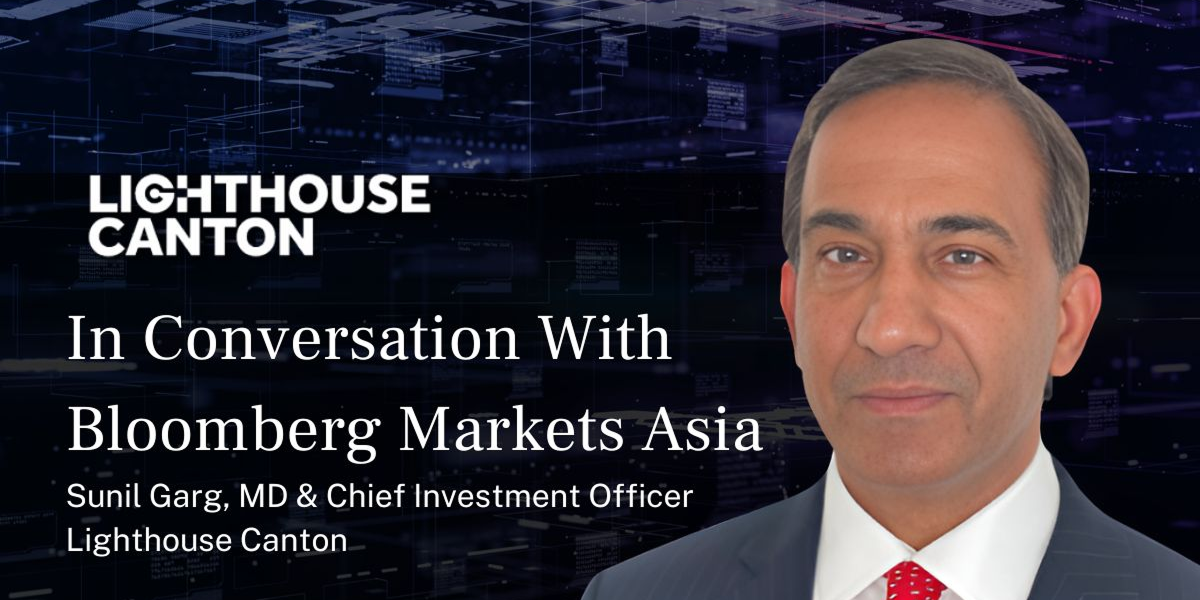 Sunil Garg, MD & Chief Investment Officer, Lighthouse Canton.