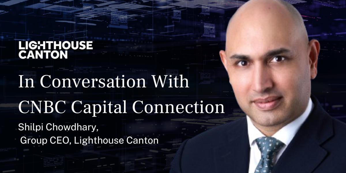 Shilpi Chowdhary, Lighthouse Canton CEO, in a digital background.