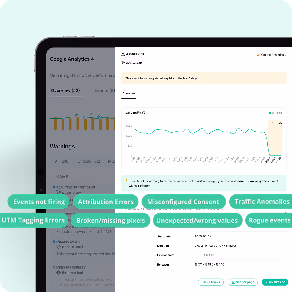 Stay in the loop about errors and changes