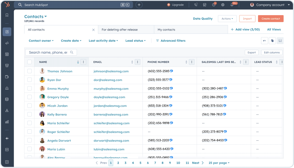 Text Instantly from HubSpot with Salesmsg App Cards