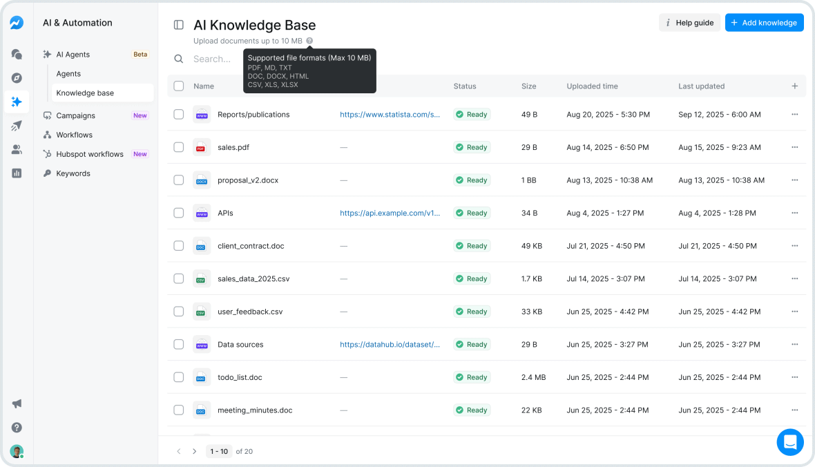 Empower Your AI Agents with a Smarter AI Knowledge Base