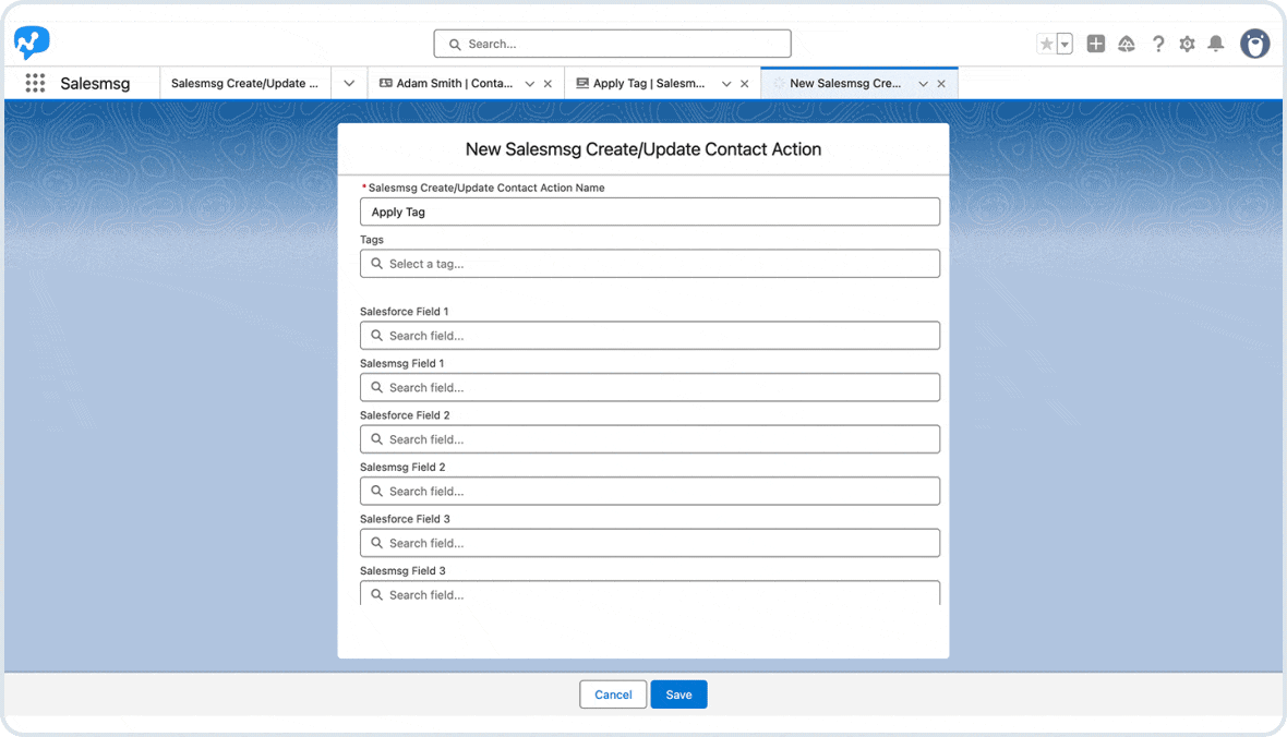 New Q4 2025 updates inside Salesforce: Automate Flows, Map Fields, and Connect Custom Objects with Salesmsg