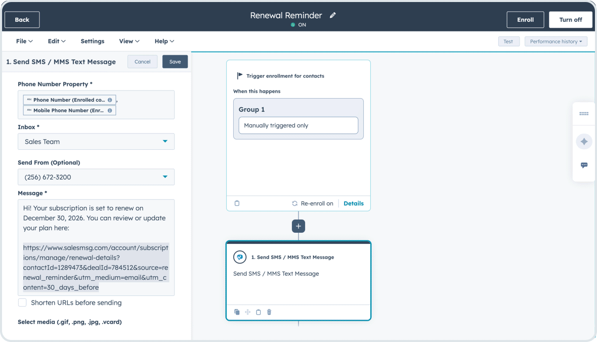 Smarter, Cleaner Salesmsg HubSpot Sync: New Updates Are Live